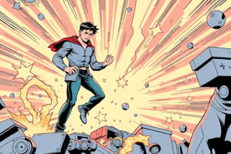 comic artist for comic book page comic strip graphic