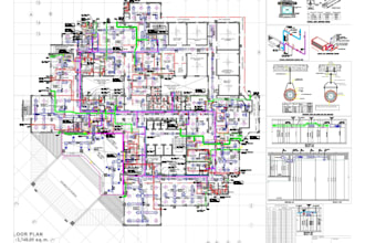provide complete electrical, hvac, and mep design with permit drawings
