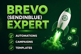set up brevo,sendinblue email marketing,email marketing automation or newsletter
