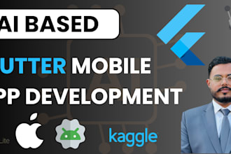 develop ai flutter app android ios backend api integration