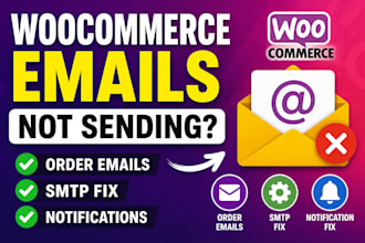 fix woocommerce email not sending and order notification issues