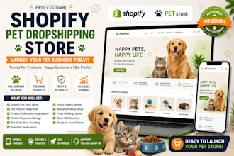 pet dropshipping store via shopify pet products pet supplies aliexpress store
