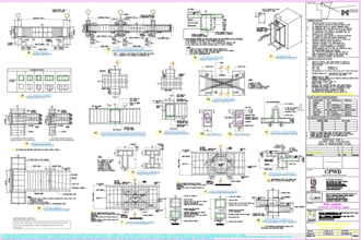 provide structural drawings for wood steel concrete framing and foundations