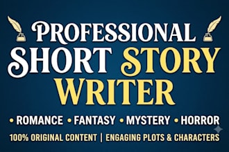 write an engaging fantasy, romance story and mystery