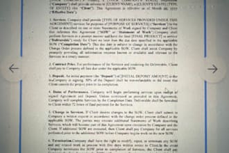 draft review negotiate commercial contracts