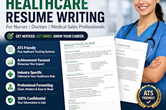 write ats optimized resume for healthcare professionals