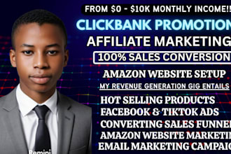 promote clickbank amazon website affiliate marketing for passive income