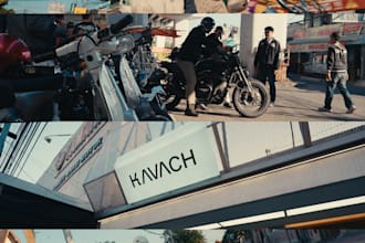 do motorcycle video editing