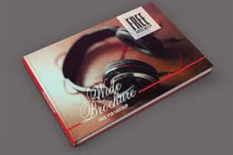 design a Professional Book Cover with free Mock Up