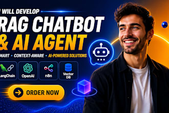 develop a custom rag chatbot and ai agent using langchain