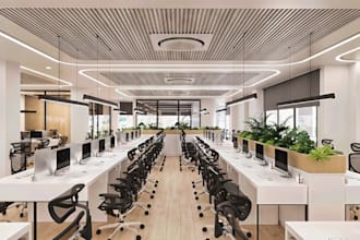revit model office interior,coworking furniture layouts,high end conference room
