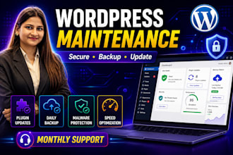 provide website maintenance, updates, and security