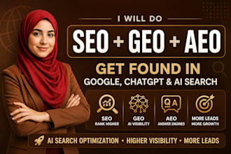 do GEO aeo and SEO for maximum online visibility