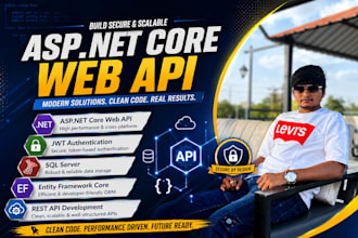 build rest API using asp net core entity framework and jwt