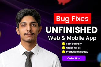 fix bugs in mobile web apps and automation systems