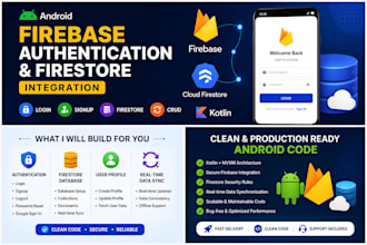 add firebase authentication and firestore