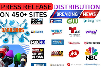 publish your press release on yahoo finance usa wire and da90 pr dofollow SEO