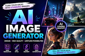 be your ai image generator assistant, generating 4k high