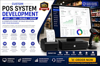 develop pos software for retail stores restaurants and pharmacies