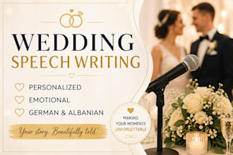 write professional german and albanian texts