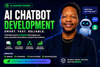 build ai chatbot development, custom chatbot development, ai website