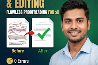 proofread, edit,and rewrite your content for clarity
