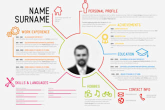 design a professional ats friendly resume and CV template