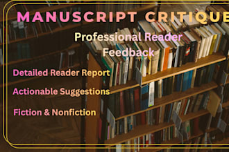 provide a detailed manuscript critique with actionable feedback