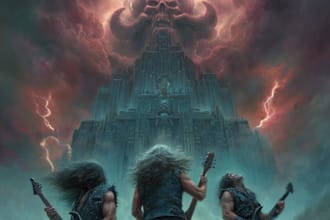 design excellent metal or punk album cover