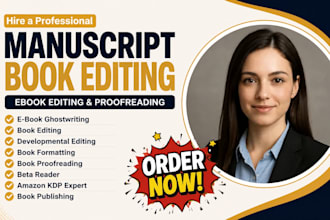 proofread christian book, fiction novel, children book edit