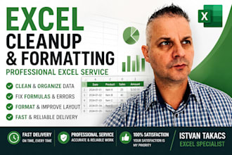 clean, fix and format your excel spreadsheet