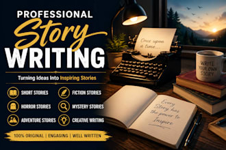 write engaging short stories fiction stories and creative narratives