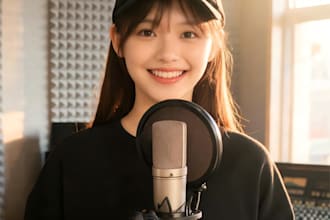 record a professional chinese voiceover mandarin female