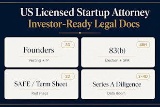 file your 83 b election draft founder stock purchase agreement as a US attorney