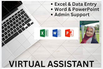 be your expert virtual assistant for data entry, excel, and admin tasks