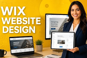 design an ai driven wix studio website