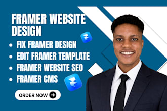 fix framer website, edit framer template, optimize framer cms framer SEO