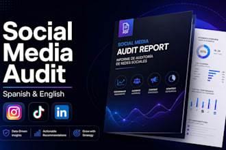 audit your social media presence  spanish and english report