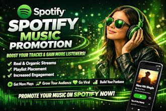 do spotify album promotion, spotify music track promotion