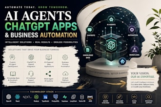 build ai agents chatgpt apps and business automation solutions