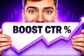 design catchy youtube thumbnail