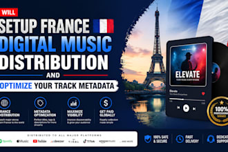 setup france digital music distribution and optimize your track metadata