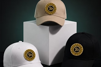 design a luxury monogram logo for your brand