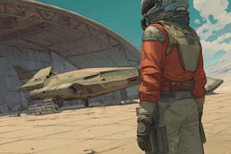 sci fi illustration and sci fi art