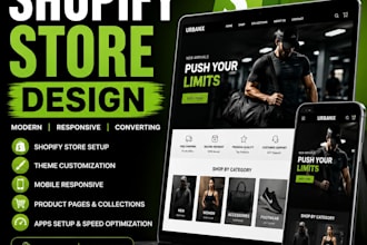design a shopify store