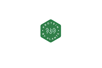 design plant based protein powder brand logo