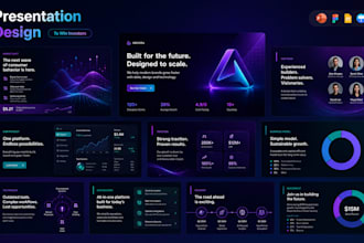 design investor pitch deck and google slides design