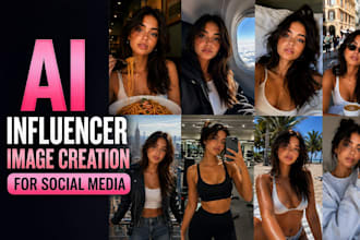 create a realistic ai influencer avatar for social media content