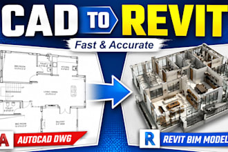 convert autocad drawings to autodesk revit bim models