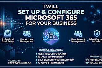 set up and configure microsoft 365 for your business